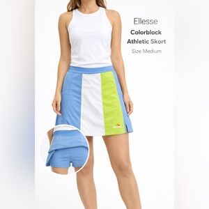 Ellesse Colorblock Athletic Skort / Tennis Skirt – Women’s Medium